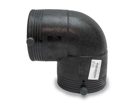 Отвод электросварной 90° PN16 SDR11 PE100 D225 Отвод электросварной 90° PN16 SDR11 PE100 D225