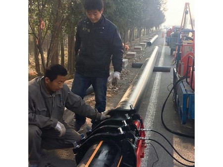 Машина для сварки пластиковых труб с гидравлическим приводом Shengda SHD250, применение Машина для сварки пластиковых труб с гидравлическим приводом Shengda SHD250, применение