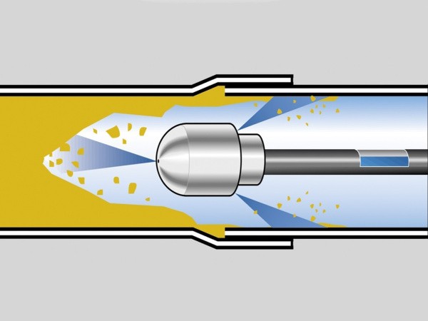 Машина высокого давления для прочистки труб