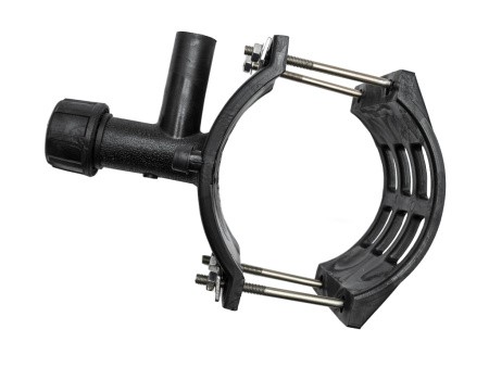 Седелка электросварная с фрезой PN16 SDR11 PE100 D110X32 Седелка электросварная с фрезой PN16 SDR11 PE100 D110X32