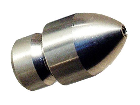 Форсунка для чистки труб с фронтальным отверстием 500бар 3/8"г 055 Форсунка для чистки труб с фронтальным отверстием 500бар 3/8"г 055