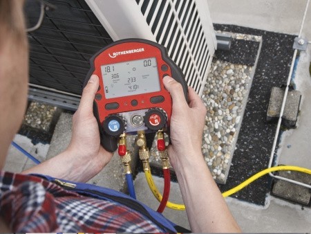 Цифровой коллектор ROCOOL 600 SET в работе